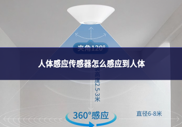 人体感应传感器怎么感应到人体
