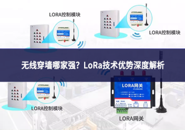 无线穿墙哪家强?LoRa技术优势深度解析