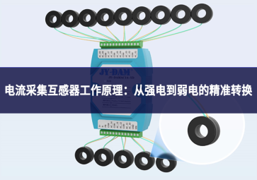 电流采集互感器工作原理：从强电到弱电的精准转换