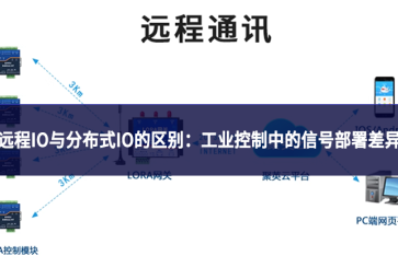 远程IO与分布式IO的区别：工业控制中的信号部署差异