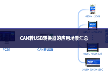 CAN 转 USB 转换器：多领域数据互通的 “桥梁”，这些应用场景你必须知道