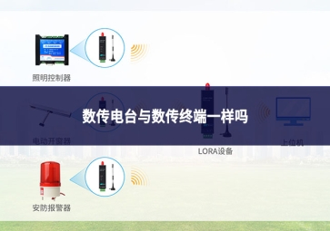 数传电台与数传终端一样吗