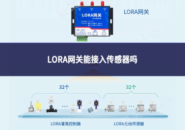 LORA网关能接入传感器吗