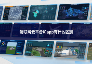 物联网云平台和app有什么区别