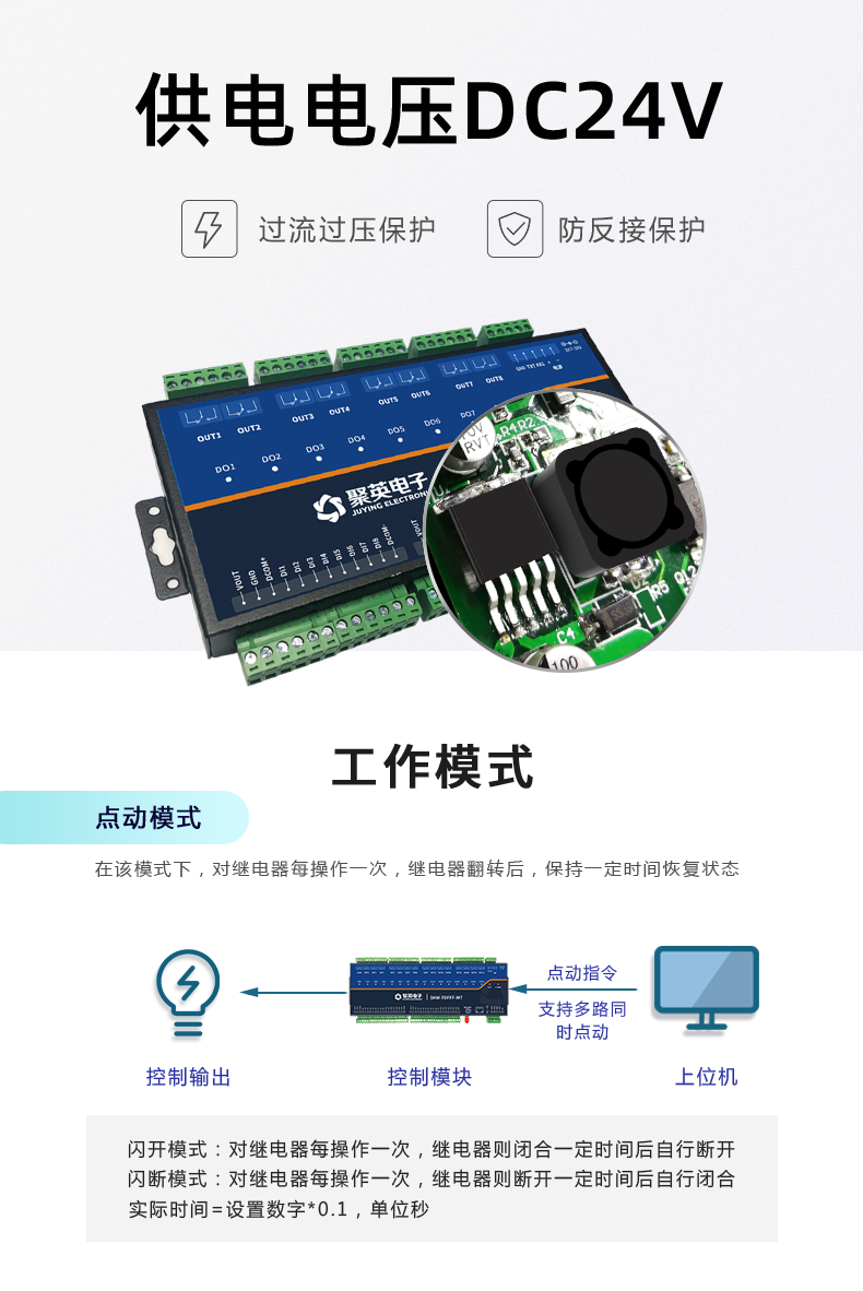 云平台 DAM0FFF-MT 工业级数采控制器工作模式