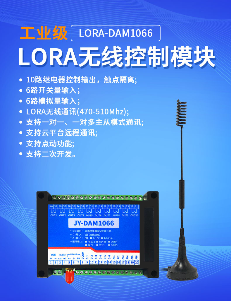 LoRa1066 LoRa无线控制模块