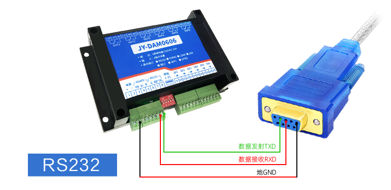 RS232的接线方式