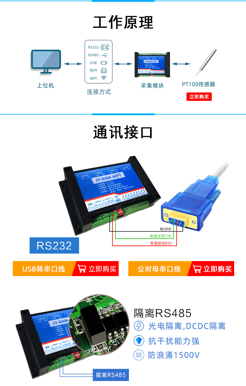 DAM-AIPT 温度采集模块(图2)