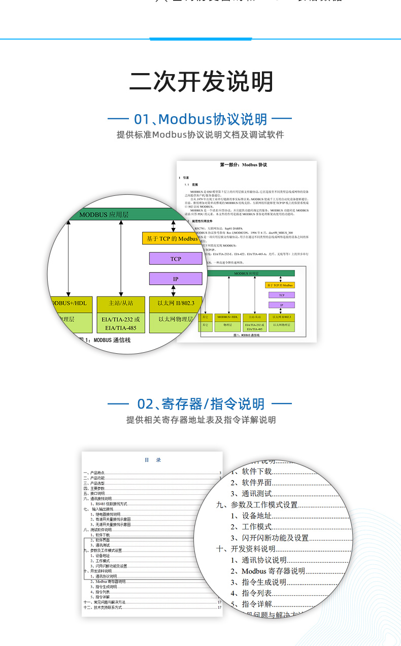 DAM-PT12 12路温度采集模块二次开发说明