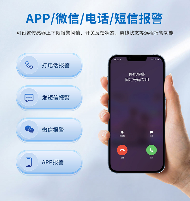 多方式报警提醒