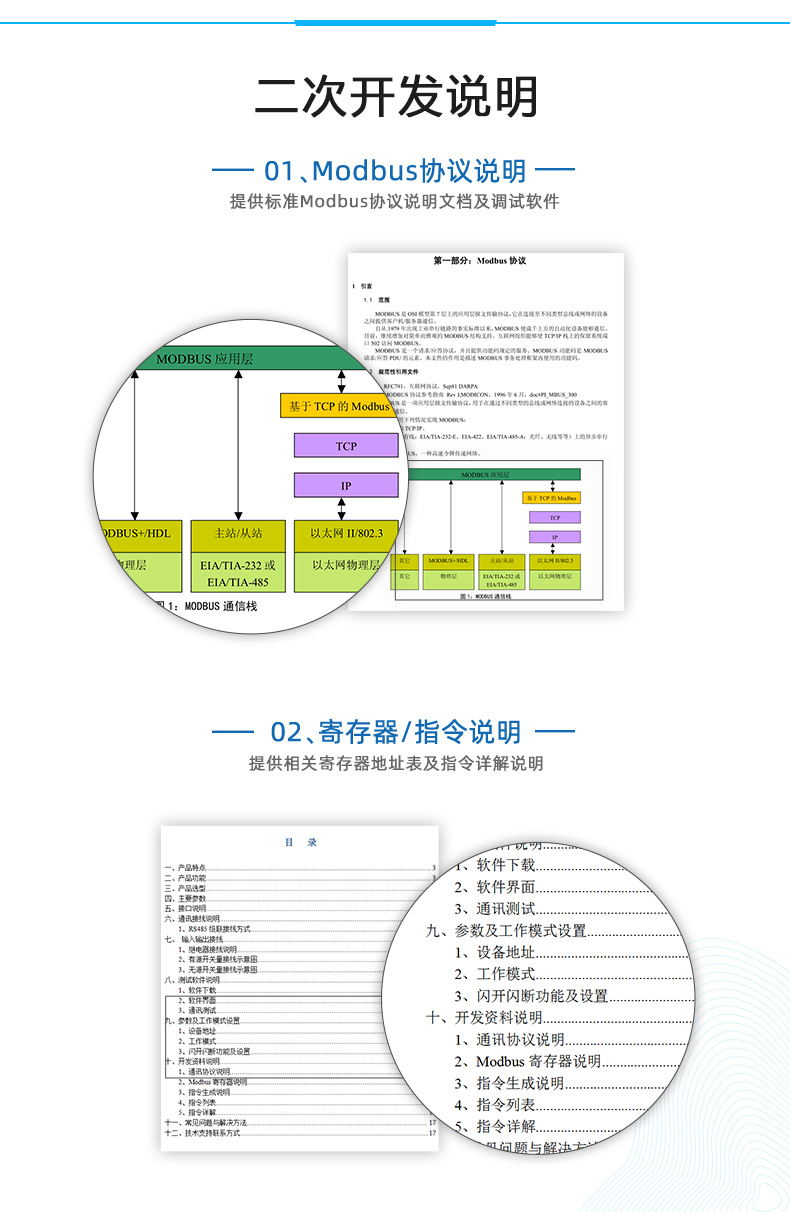 云平台 GPRS-PT12 温度采集模块二次开发说明