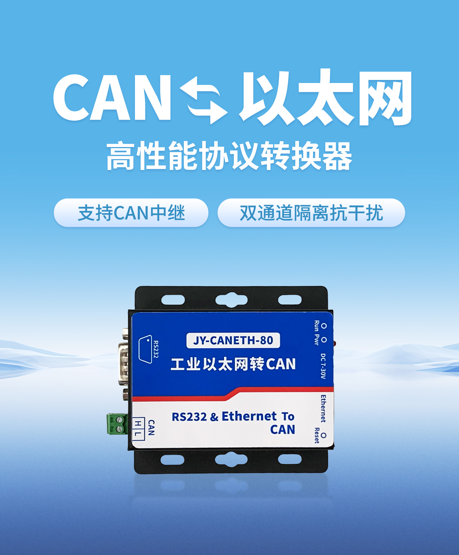 CAN转网络CAN