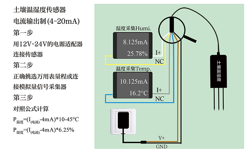 土壤温湿度传感器