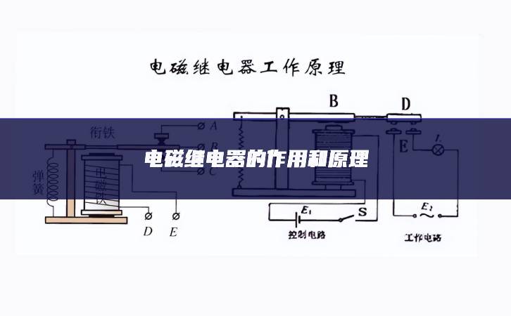 电磁继电器的作用和原理