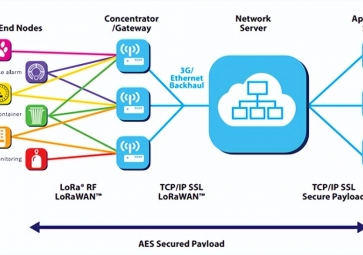 LoRa组网结构及应用领域