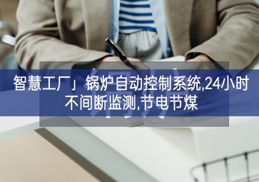 「智慧工厂」锅炉自动控制系统,24小时不间断监测,节电节煤