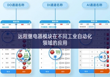 远程继电器模块在不同工业自动化领域的应用