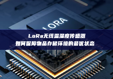 LoRa无线温湿度传感器如何保障物品存储环境的最优状态