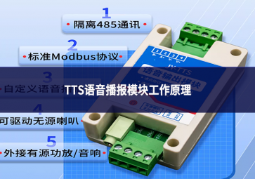 TTS语音播报模块工作原理